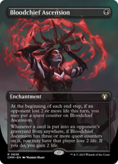 Bloodchief Ascension Commander Masters Alternate Art